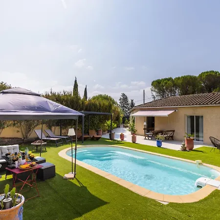 Climatisee, Piscine Et Espace Guinguette Vakantiehuis Villemoustaussou
